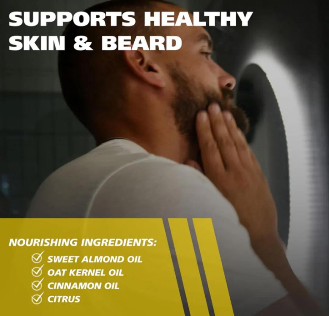 Wahl Baardolie 59ml - Zoete Amandel/Havernel/Kaneel - Citrusgeur