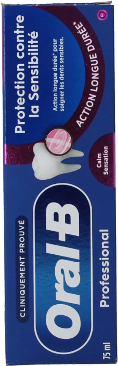 Oral-B Professional Bescherming Gevoelige Tanden Tandpasta 75ml