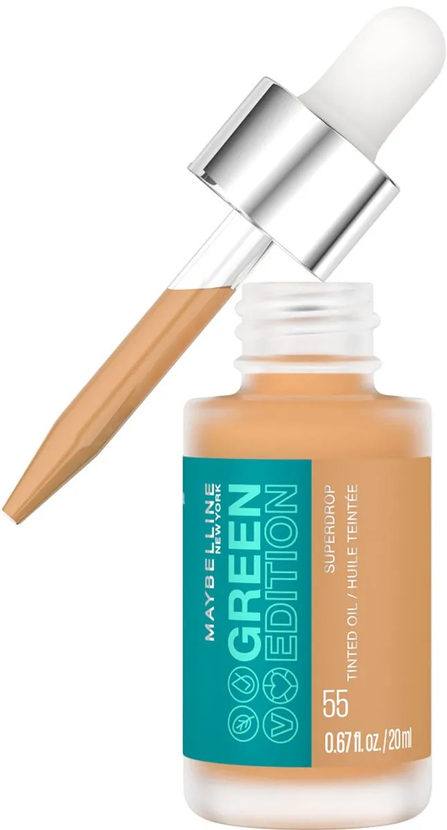 Maybelline New York Getinte Gezichtsolie Green Edition Teinte 55