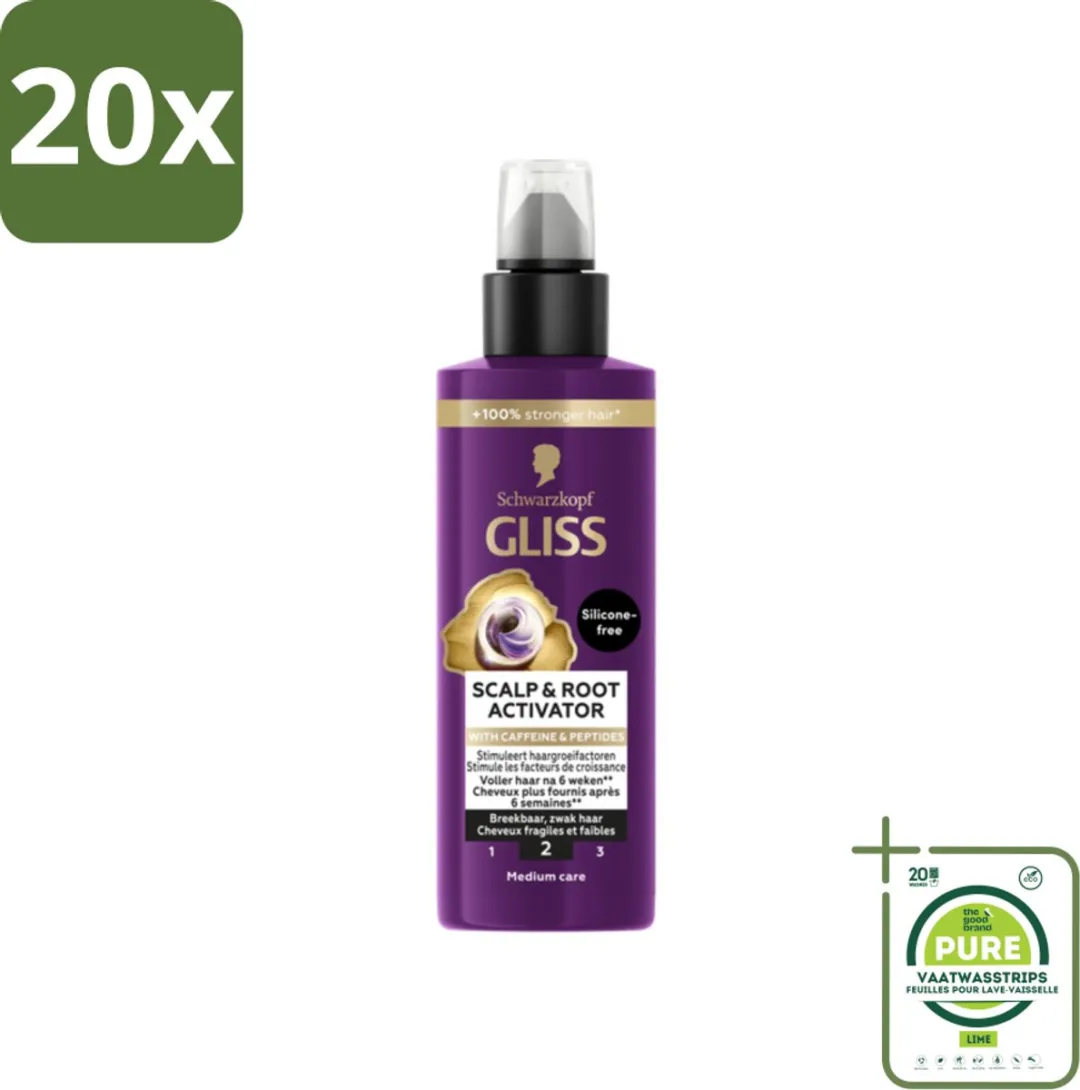Schwarzkopf Gliss Scalp & Root Activator Haar Serum 100ml