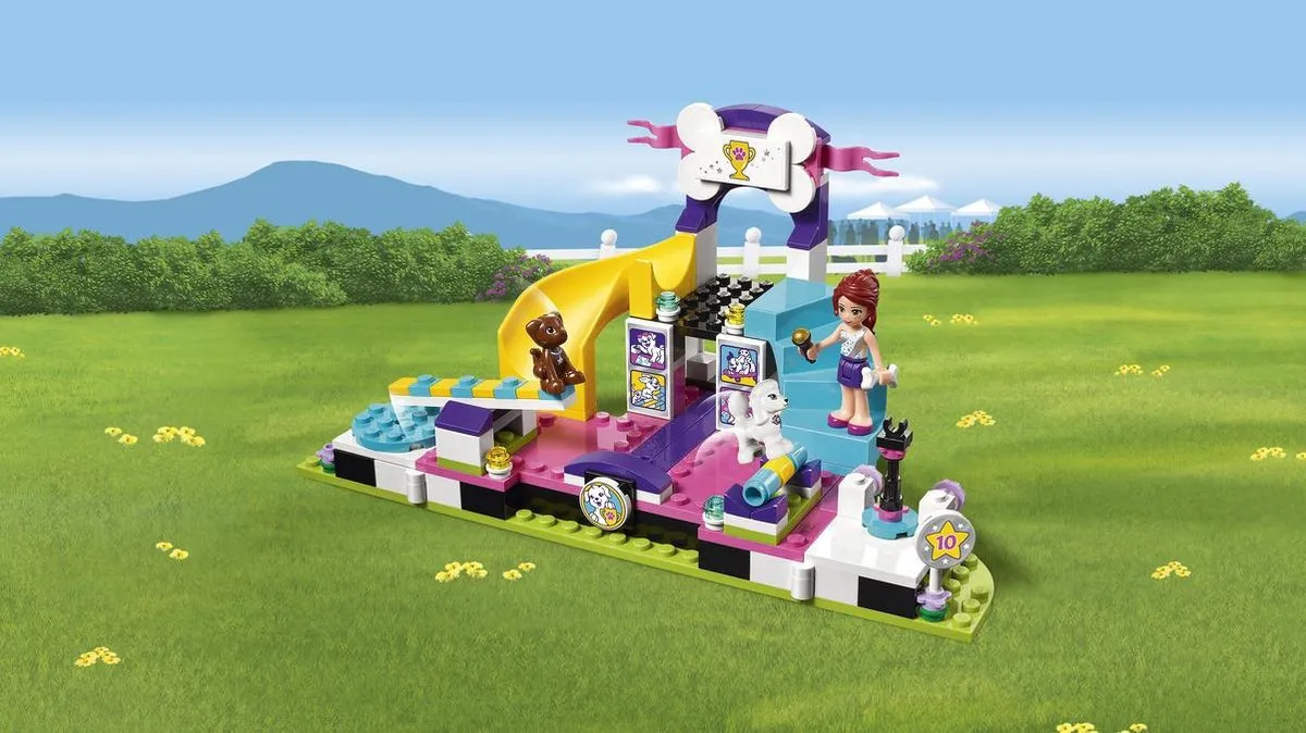 LEGO Friends Puppy Kampioenschap 41300 - 3 Minifiguren