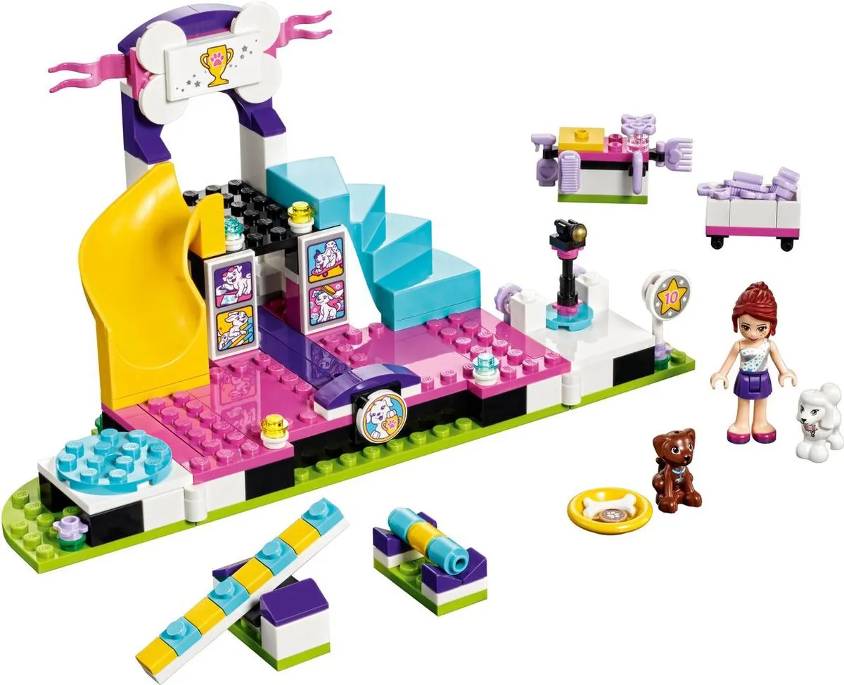 LEGO Friends Puppy Kampioenschap 41300 - 3 Minifiguren