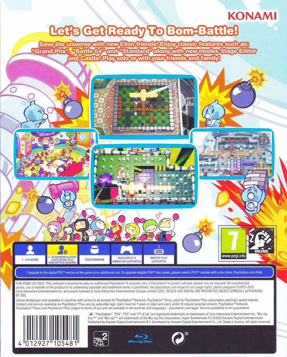 Konami Super Bomberman R2