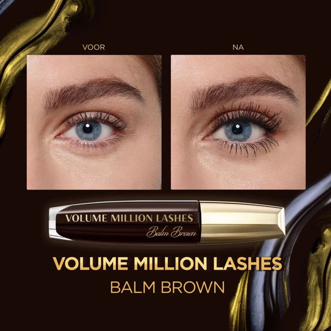 L'Oréal Paris Volume Million Lashes Balm Bruin Mascara 10.7ml