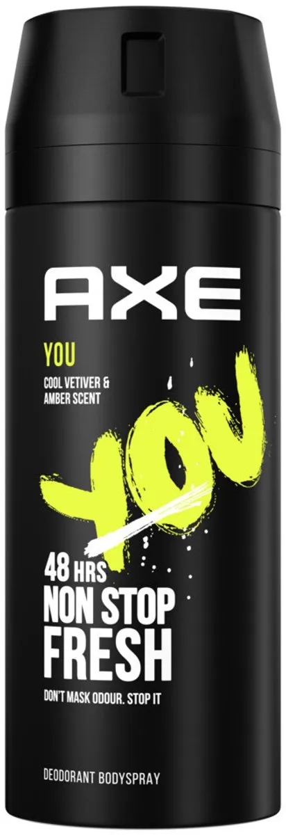 Axe You Bodyspray 150ml - 6 Stuks