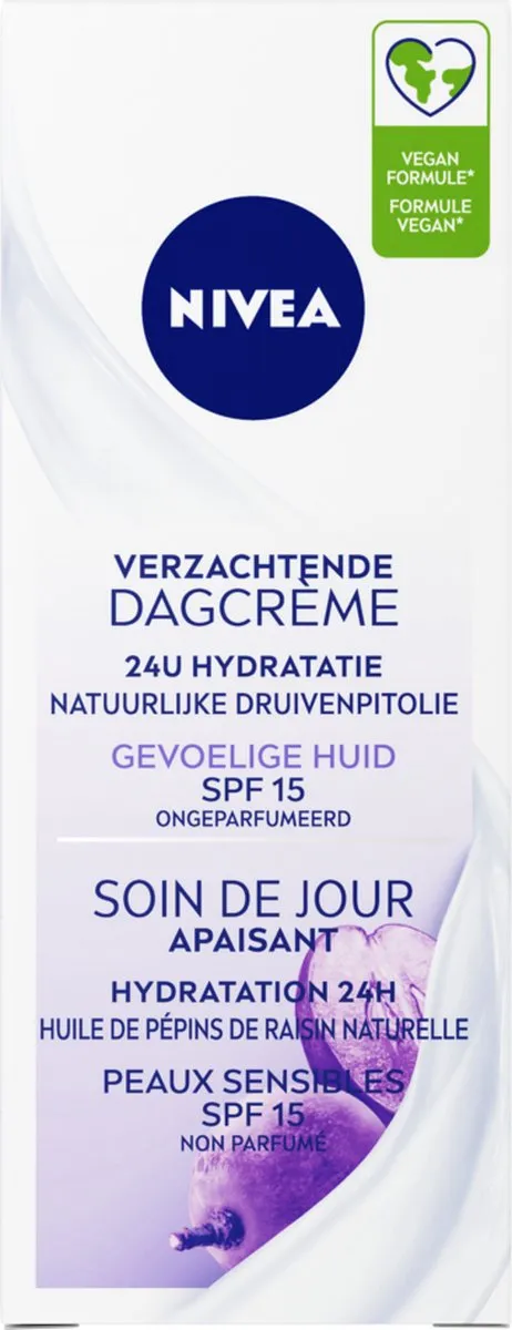 NIVEA Verzachtende Dagcrème SPF 15 3x50ml - Gevoelige huid