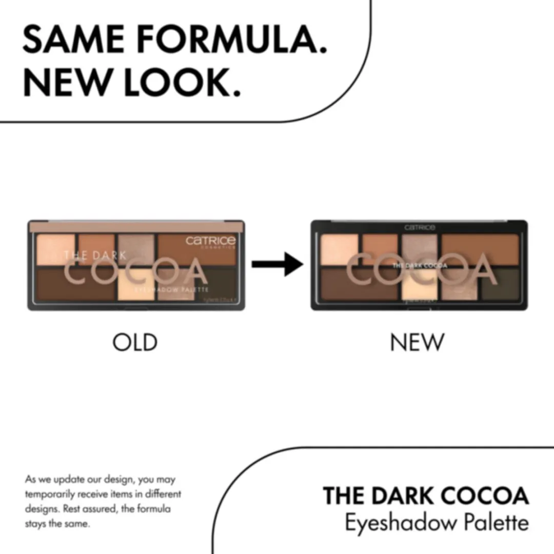Catrice The Dark Cocoa Oogschaduw Palette - 8 Kleuren - 9g