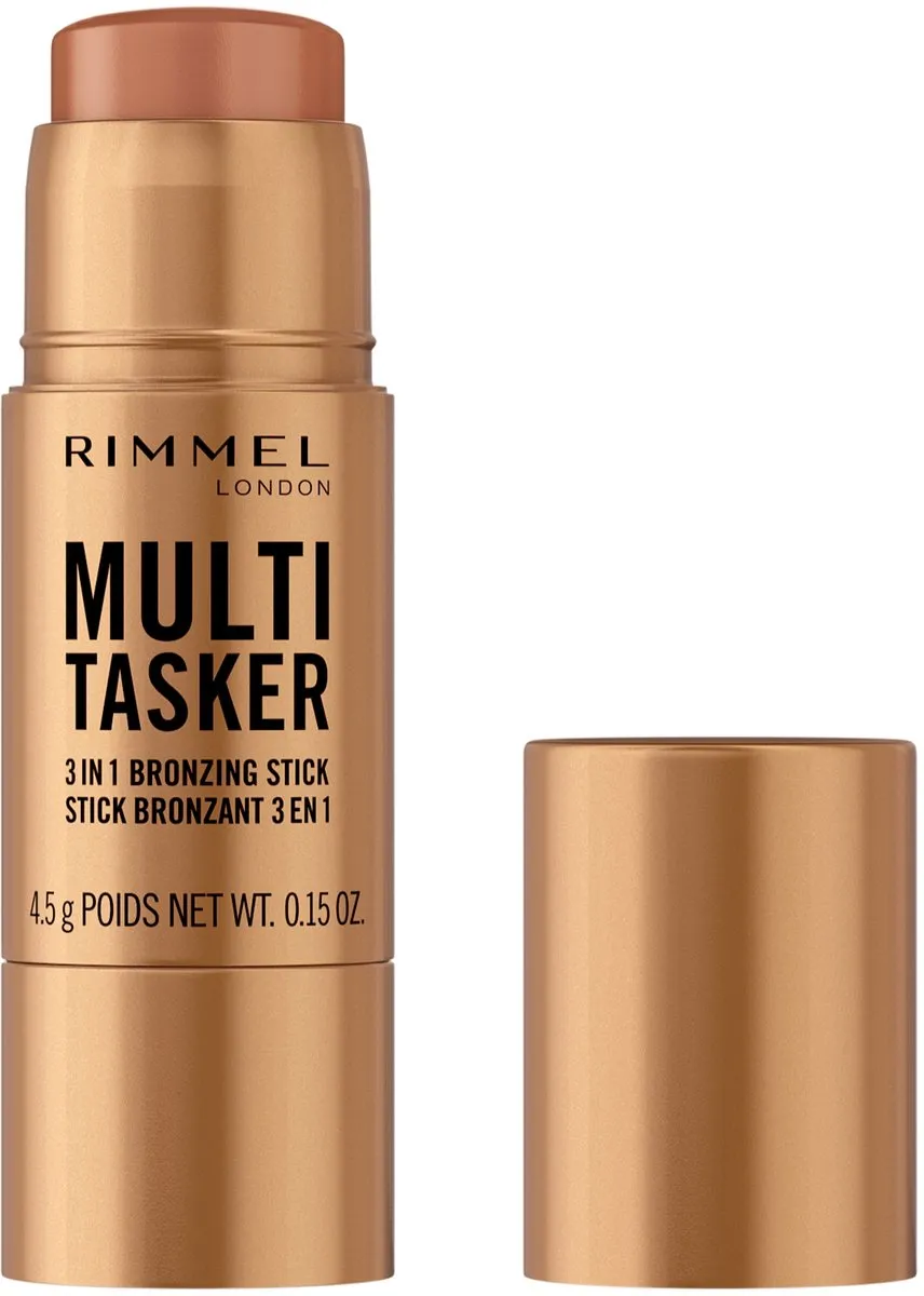 Rimmel London Multi Tasker 3-in-1 Bronzing Stick 002 Medium - 4,5 g