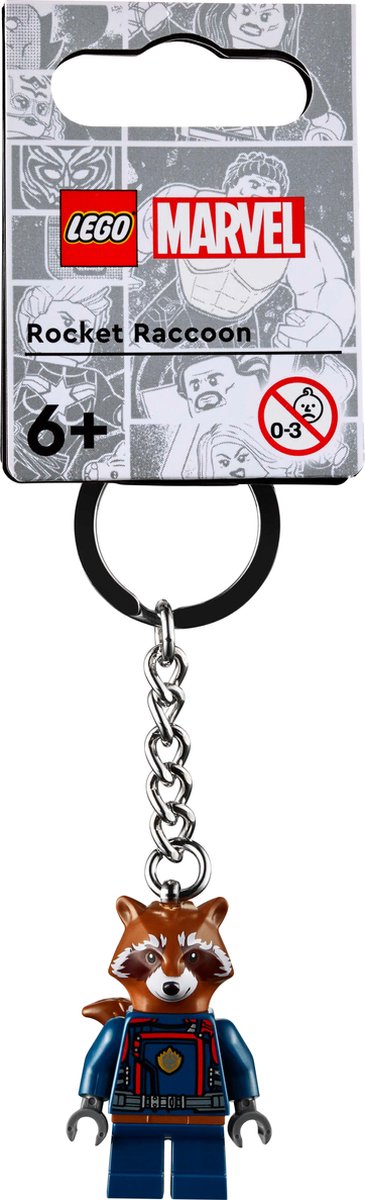 LEGO Marvel Sleutelhanger - Rocket Raccoon