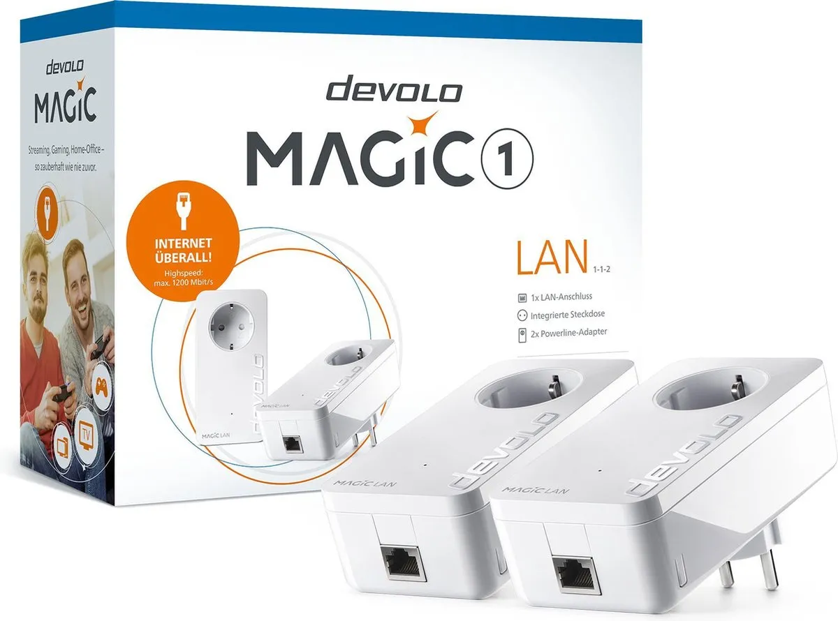 Devolo Magic 1 Lan Starter Kit 8300 - 2 Stuks - Wit