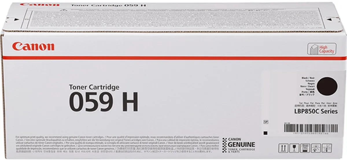 Canon 3627C001 Tonercartridge - 15.500 pagina's - Zwart