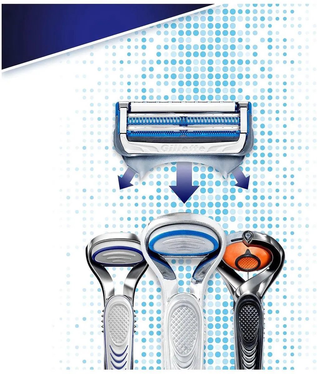 Gillette SkinGuard Sensitive Scheermesjes 6 Stuks - 5 Bladen