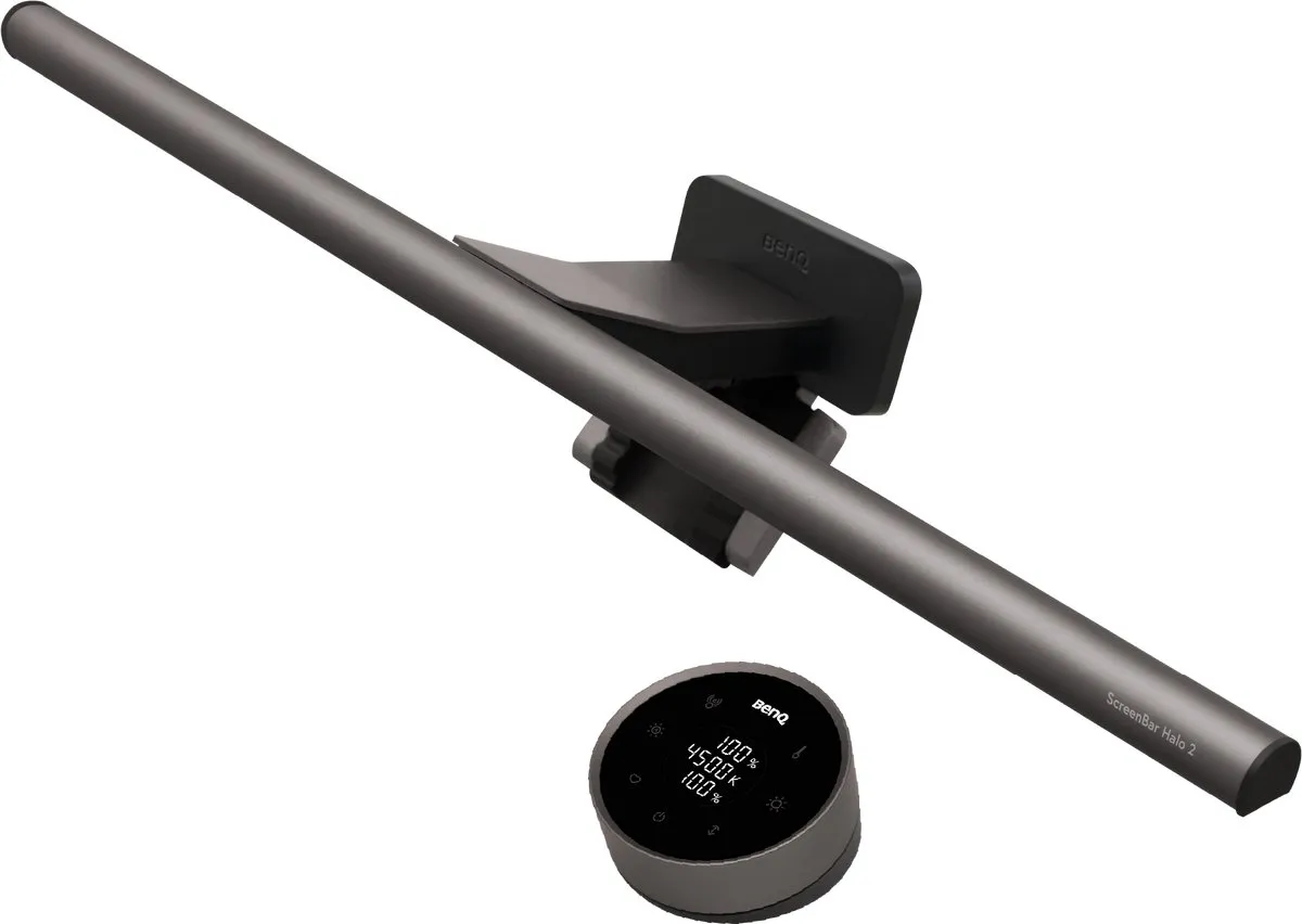 BenQ ScreenBar Halo 2 Monitorlamp - 7W Wit - Draadloze afstandsbediening