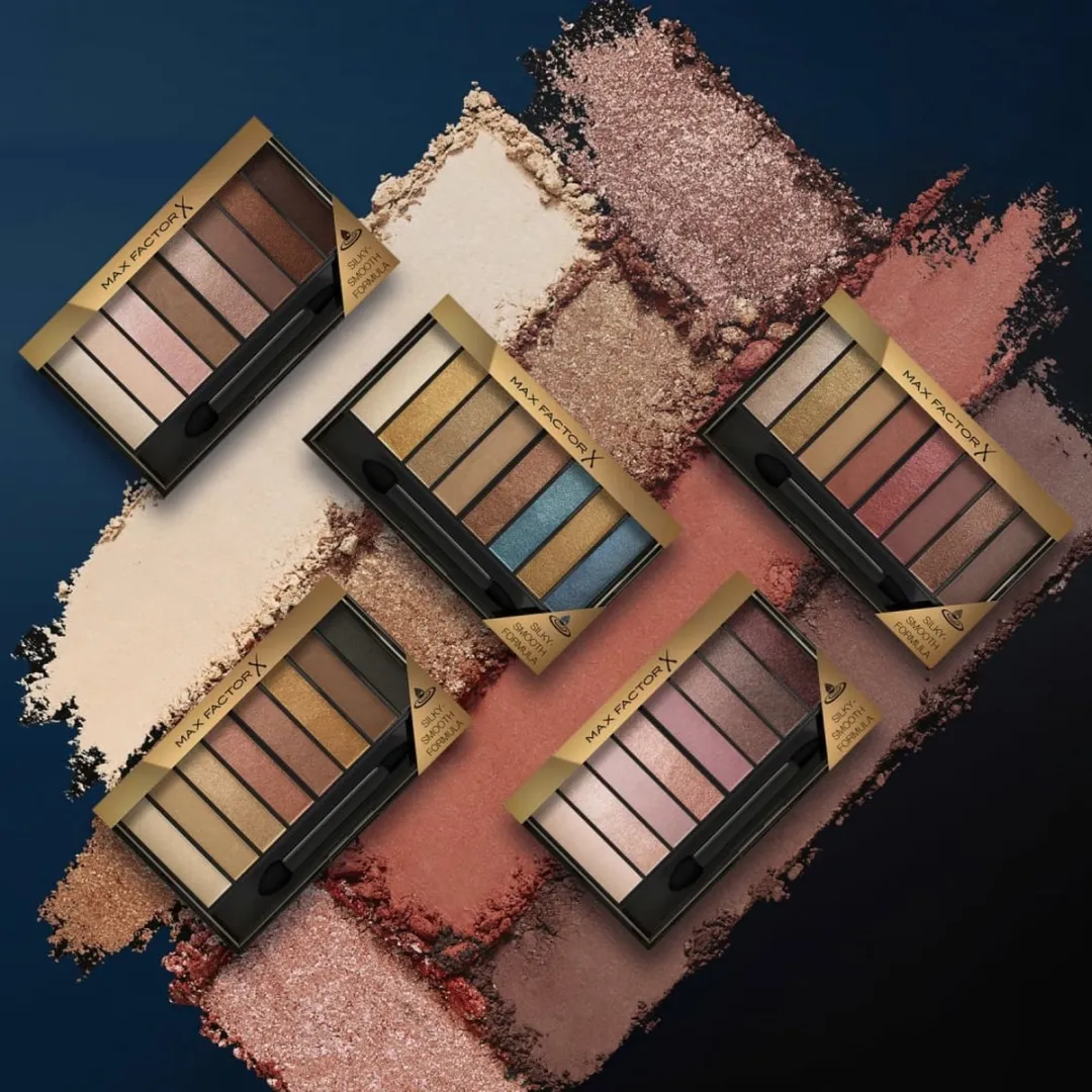 Max Factor Masterpiece Nude Oogschaduw Palette 004 Peacock Nudes - 8 Kleuren