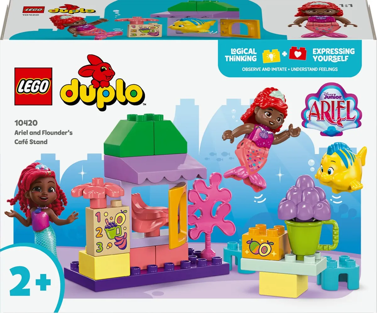 LEGO DUPLO Disney Kraampje Ariël en Botje 10420