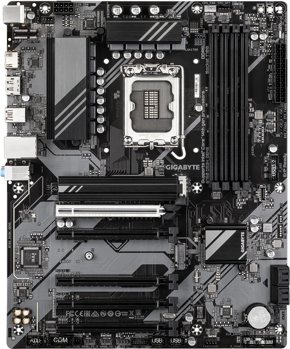 Gigabyte B760 DS3H GEN5 Moederbord - LGA 1700