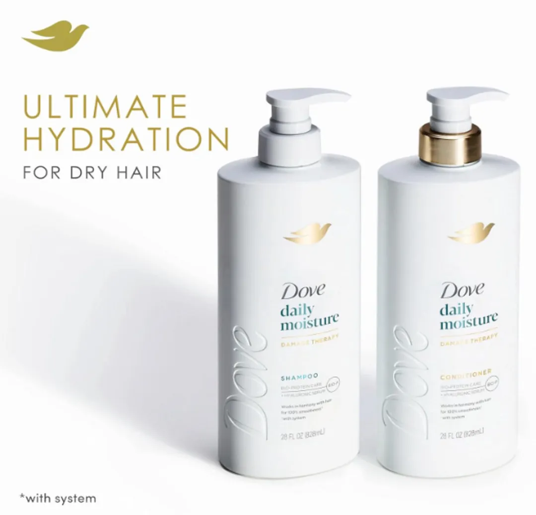Dove Damage Therapy Shampoo 828ml - Gekleurd haar - afbeelding 6 van 6