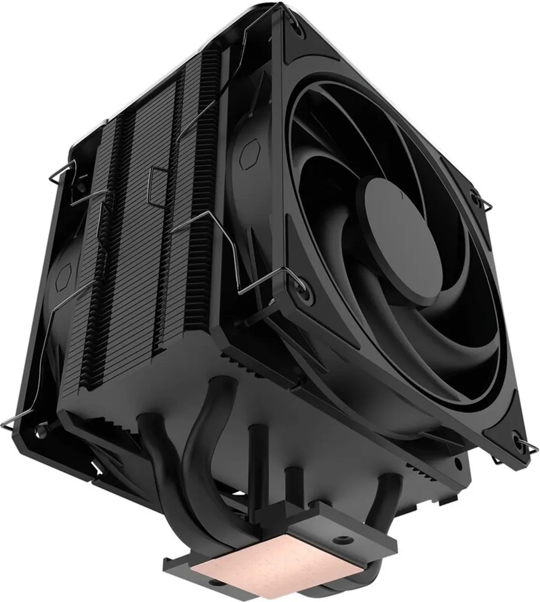 Cooler Master V4 ALPHA BLACK - 2x 12cm Ventilatoren