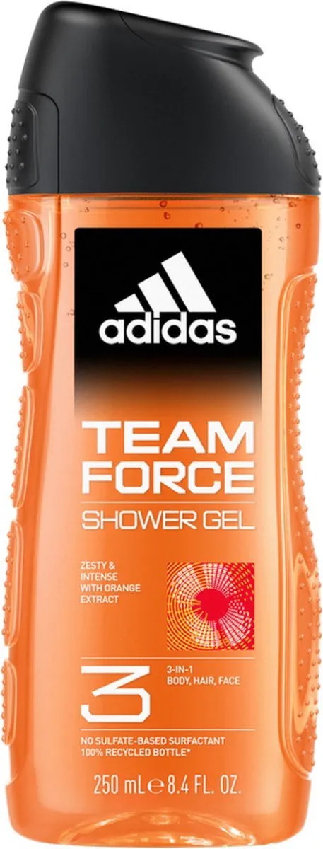 adidas Team Force 3-in-1 Douchegel 250ml