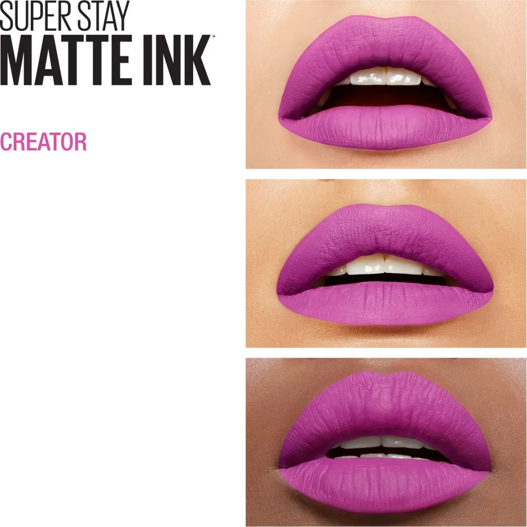 Maybelline SuperStay Matte Ink Lipstick 35 Creator - Paars