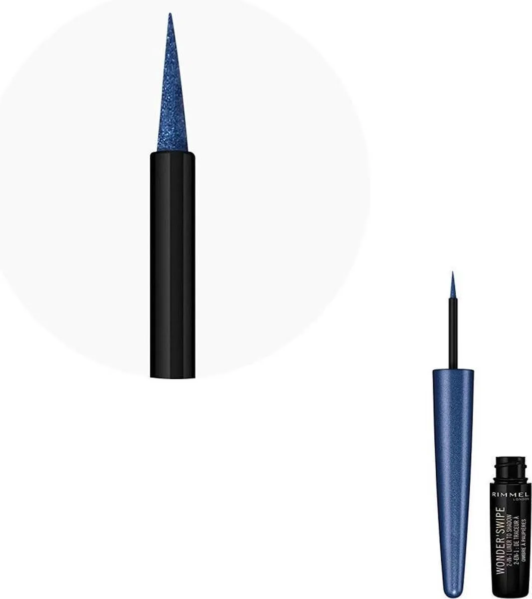 Rimmel London Wonder'Swipe Oogschaduw 013 Front Stage - Blauw