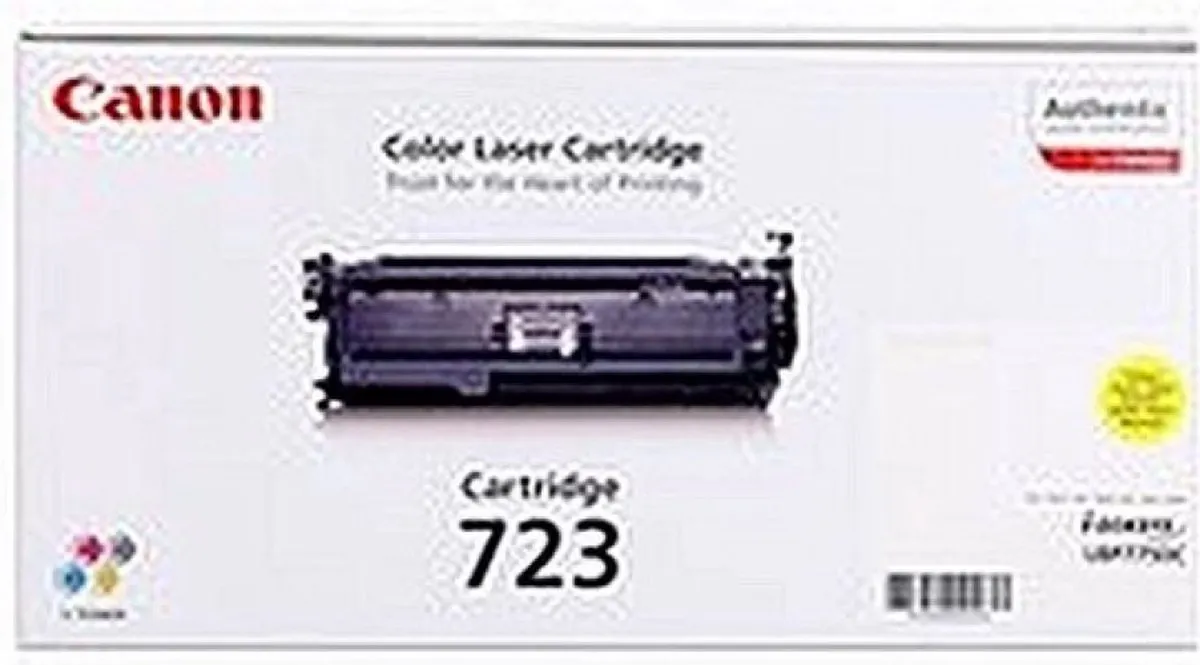 Canon 723 Geel Tonercartridge 50072520 - 8500 Pagina's