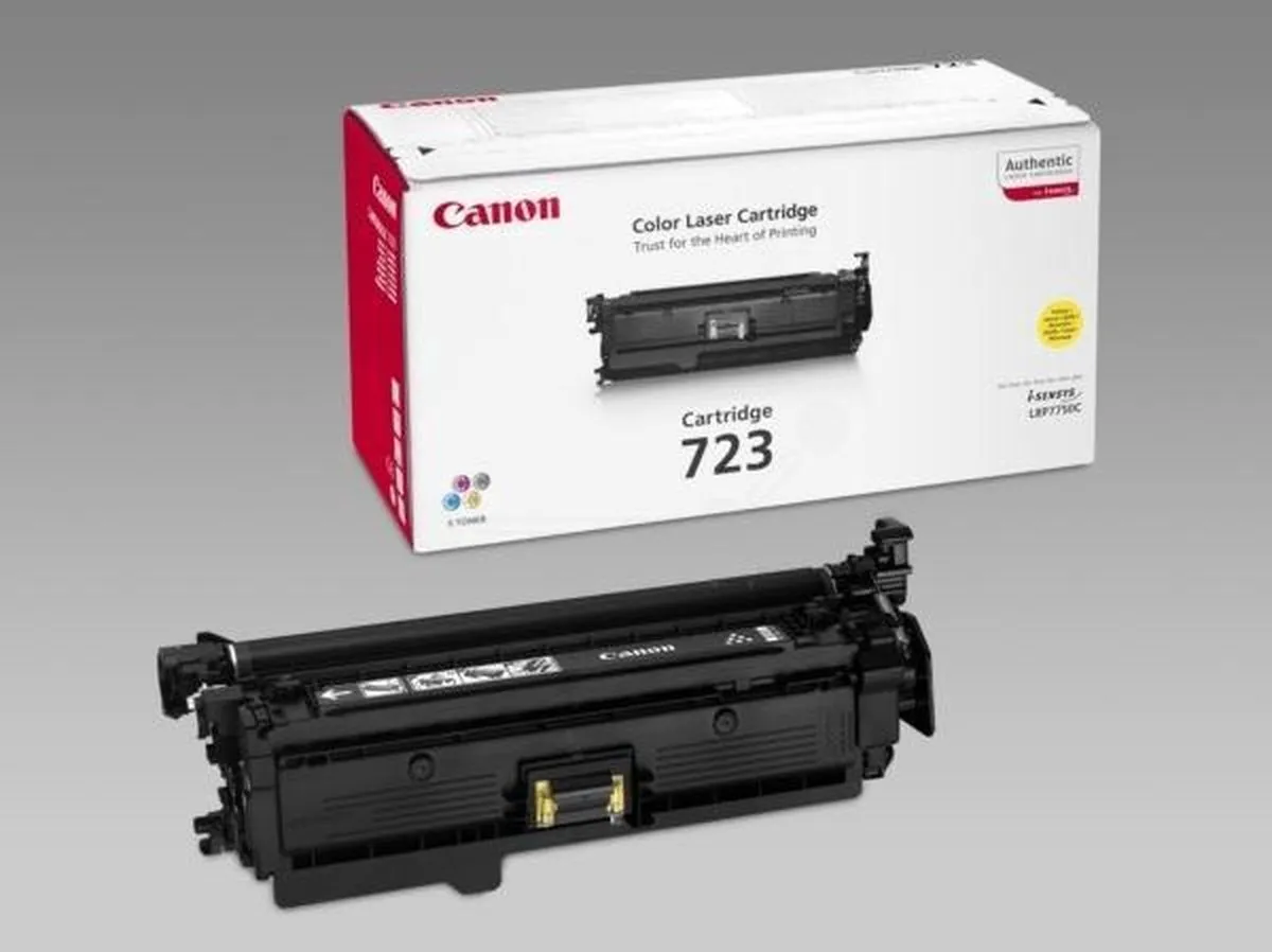 Canon 723 Geel Tonercartridge 50072520 - 8500 Pagina's
