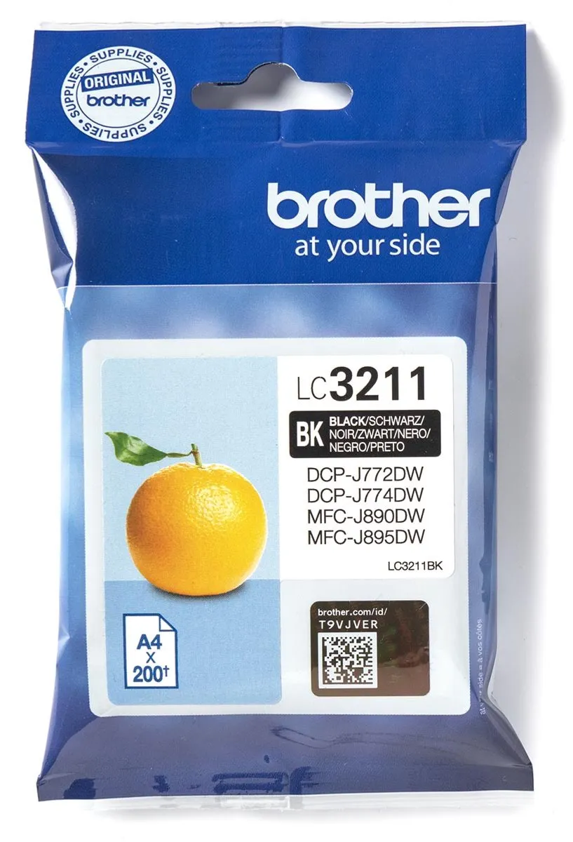 Brother LC-3211BK Inktcartridge