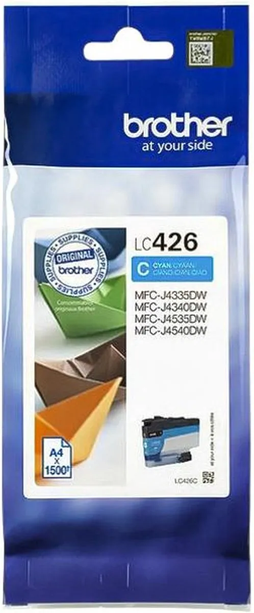 Brother LC426C Inktcartridge - Blauw - 1500 pagina's