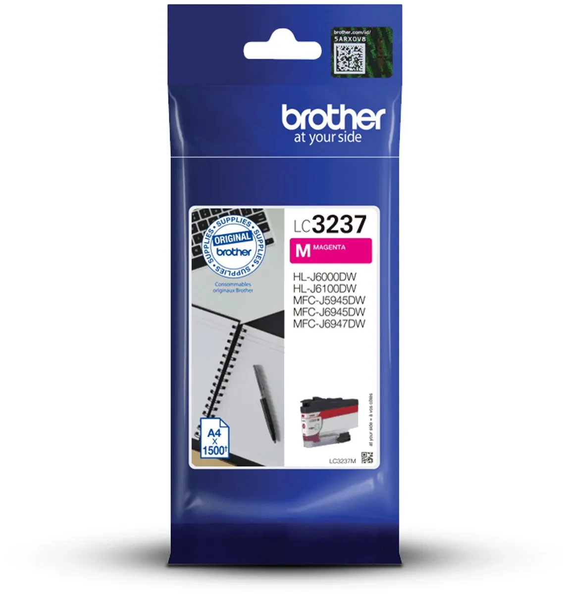 Brother LC-3237M Magenta Inktcartridge