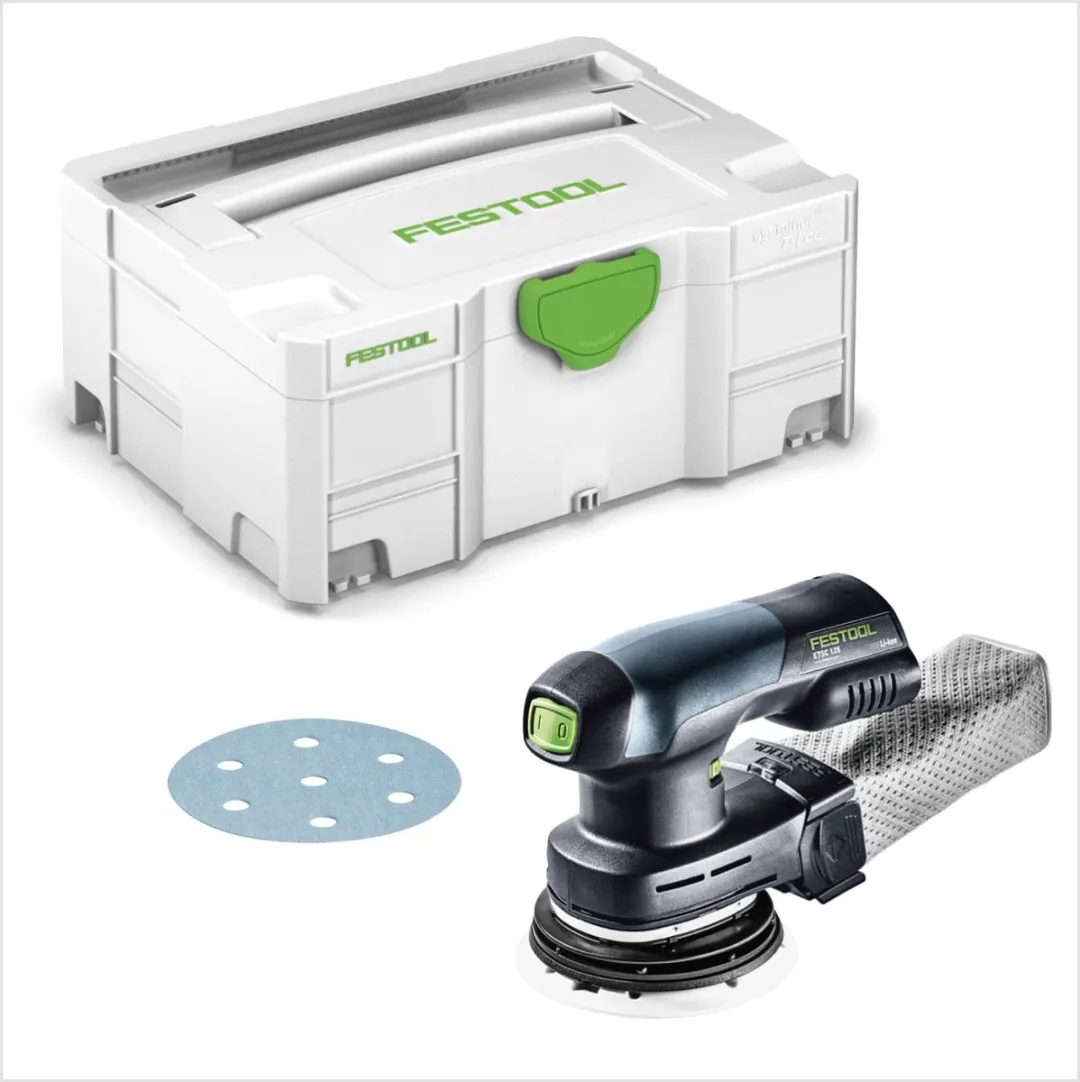 Festool ETSC 125 Li-Basic Excentrische Schuurmachine - 125mm - afbeelding 6 van 6