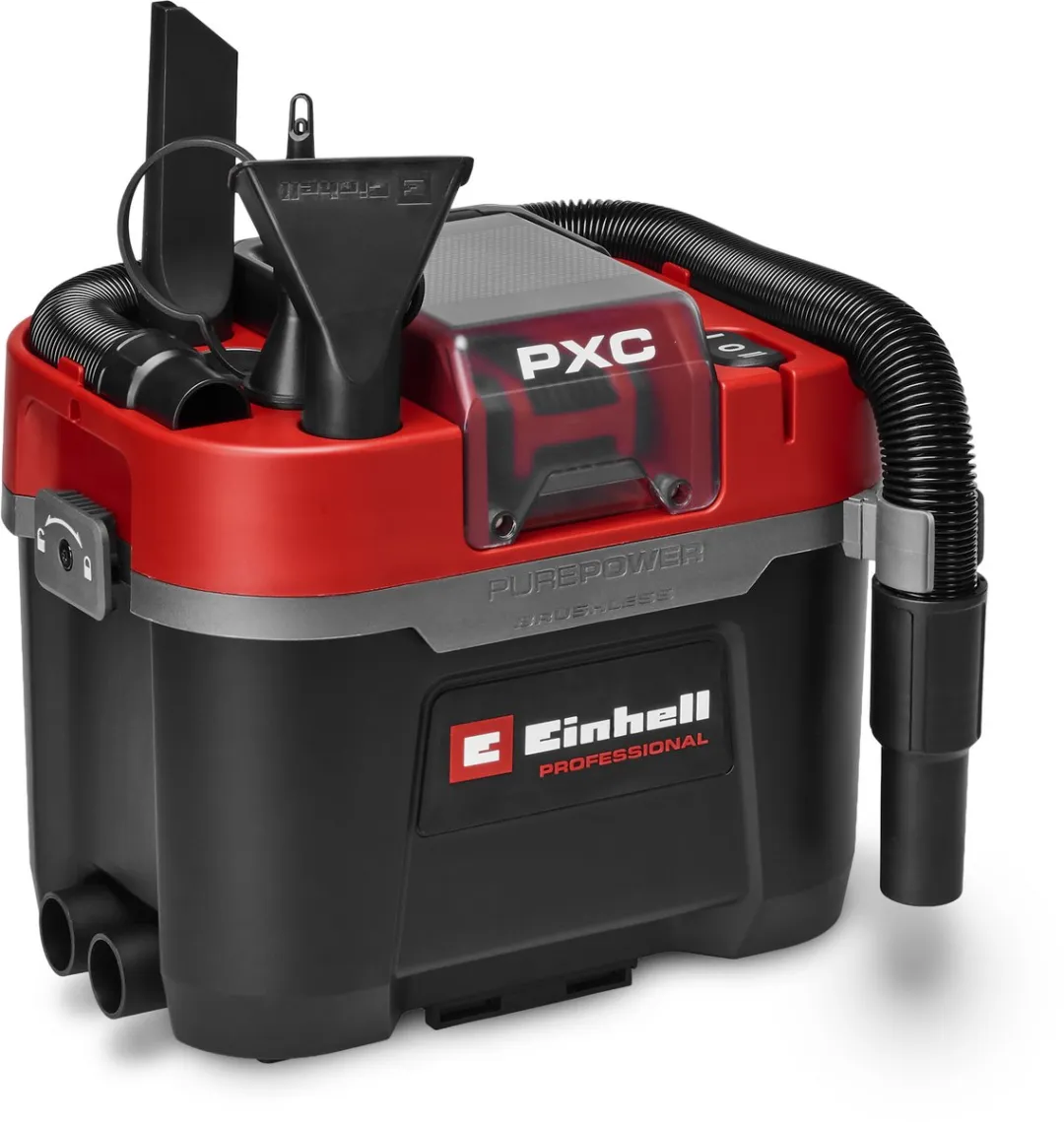 Einhell Accu Nat-/Droogzuiger TP-VC 18/10 Li BL Solo 18V - 10L
