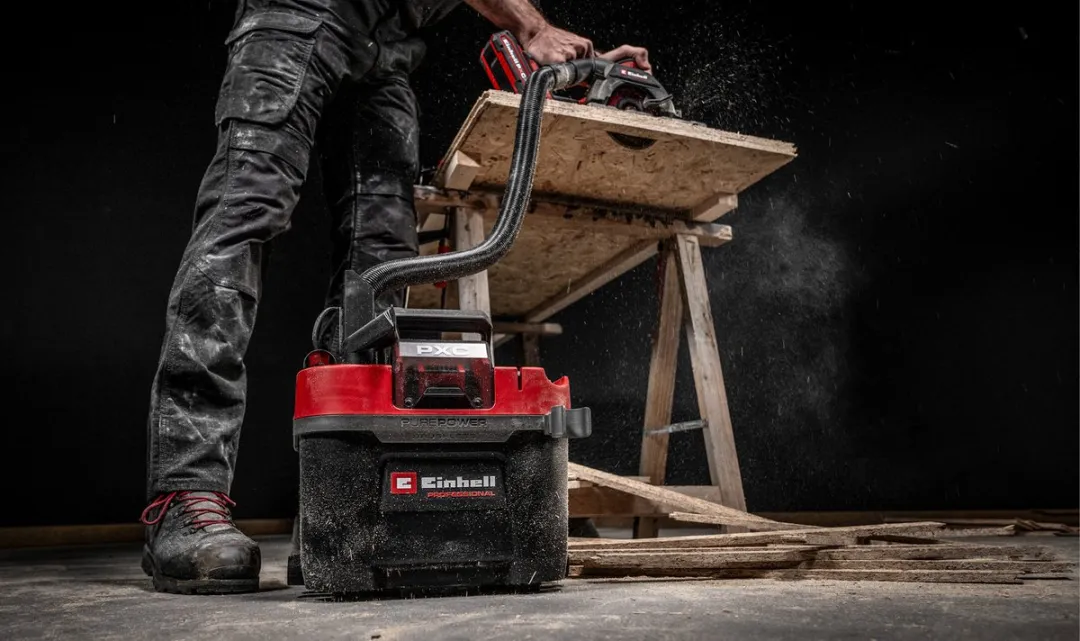 Einhell Accu Nat-/Droogzuiger TP-VC 18/10 Li BL Solo 18V - 10L