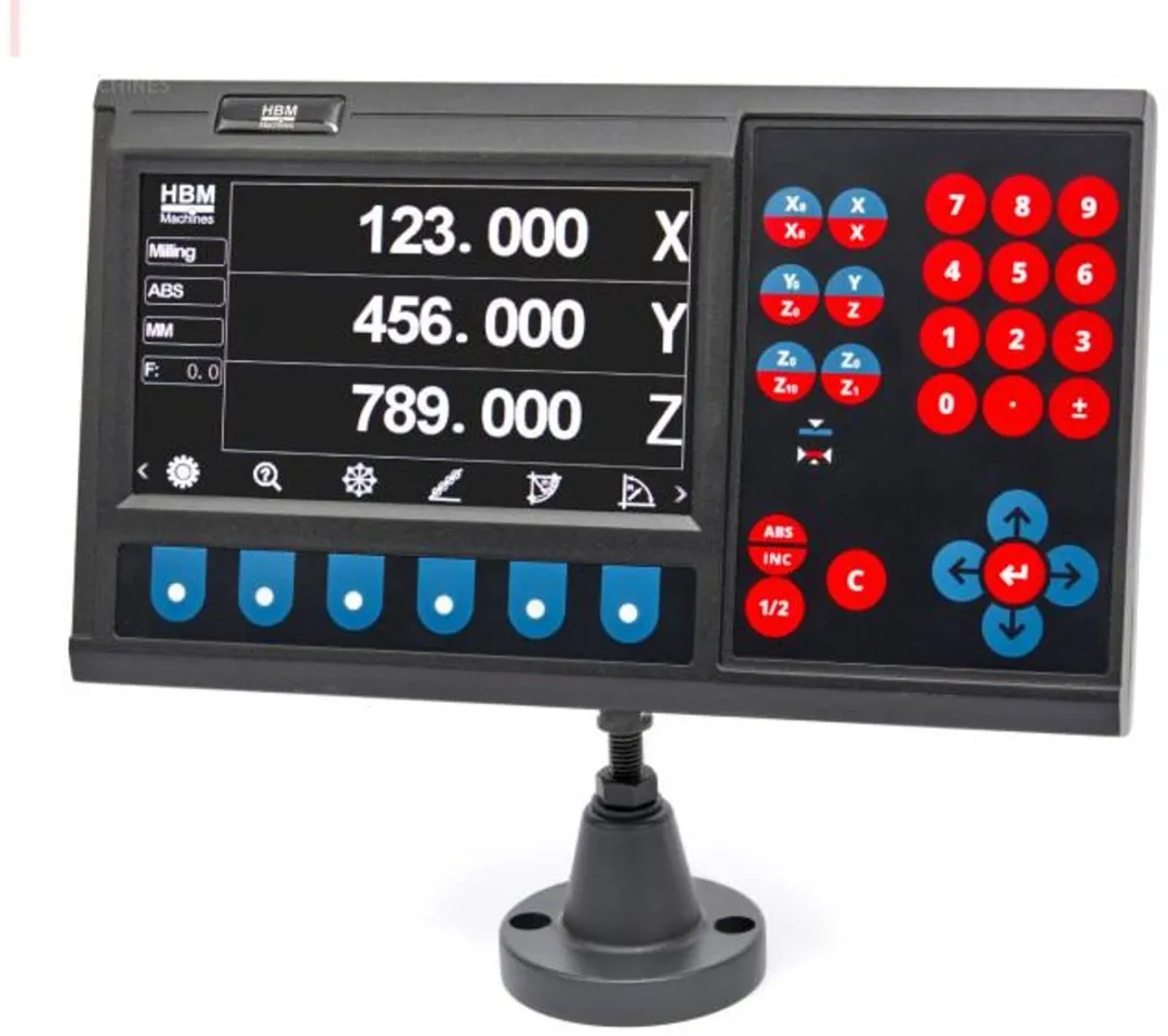 HBM H132935 LCD DRO 7 Inch