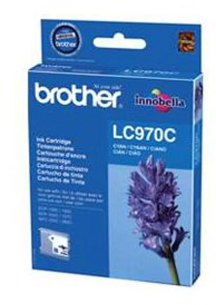 Brother LC-970C Cyaan Inktcartridge - 300 Pagina's