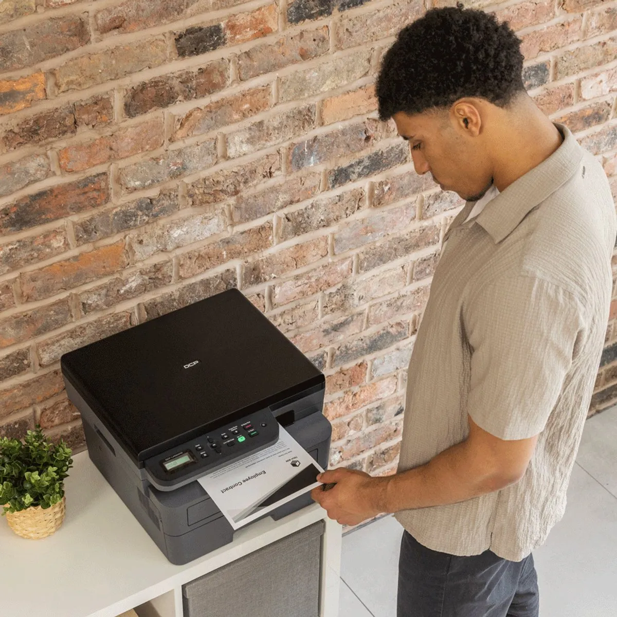 Brother DCP-L2620DW Laserprinter - Zwart