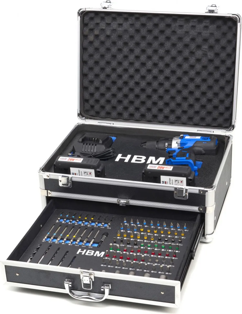 HBM Accuboormachine 20V 2.0Ah