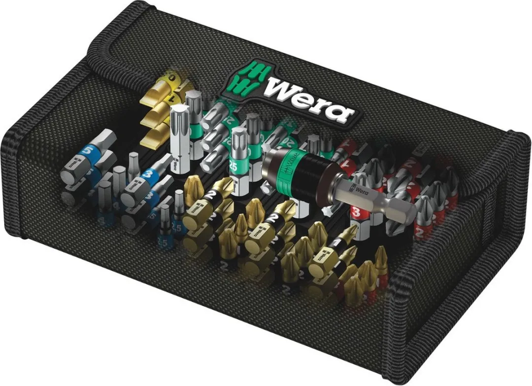 Wera 05057441001 Bit-Safe 61 BiTorsion Bitverzameling - Metaal