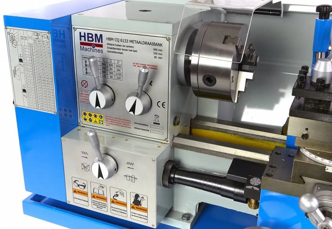 HBM 330 X 600 Metaaldraaibanken Compleet (230Volt)