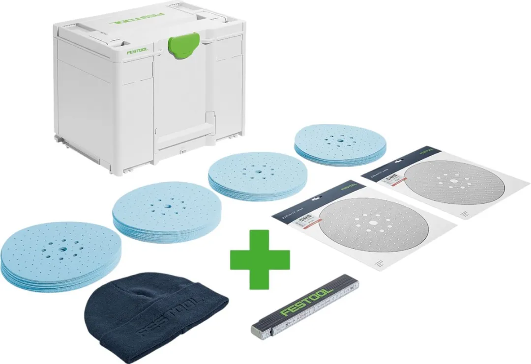 Festool D225 GR SYS Schuurset 110 Stuks P80-P320