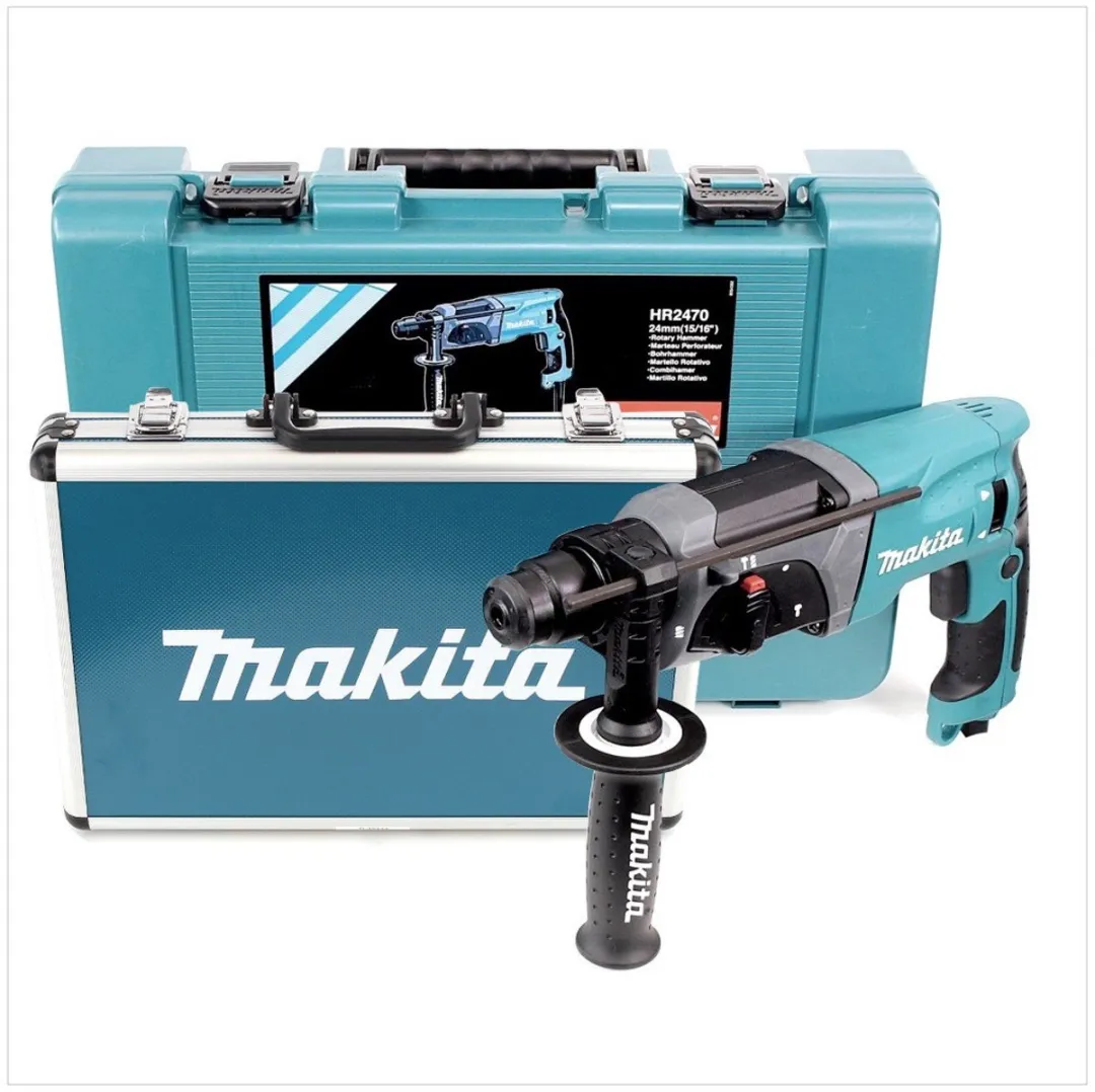 Makita HR 2470 SDS-Plus Klopboormachine 780W - met 17-delige boorset