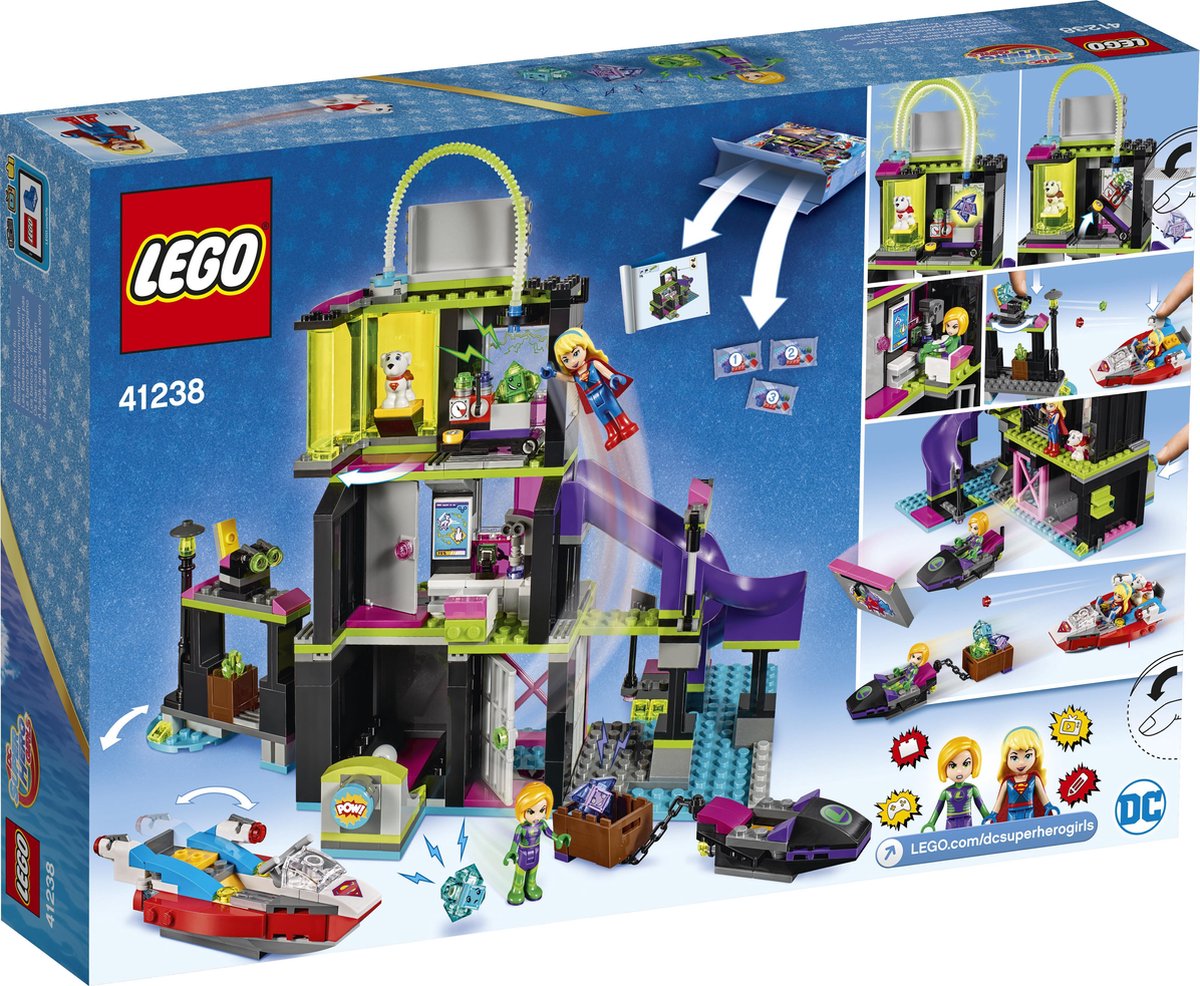 LEGO DC Super Hero Girls Lena Luthor Kryptomite-fabriek - 41238