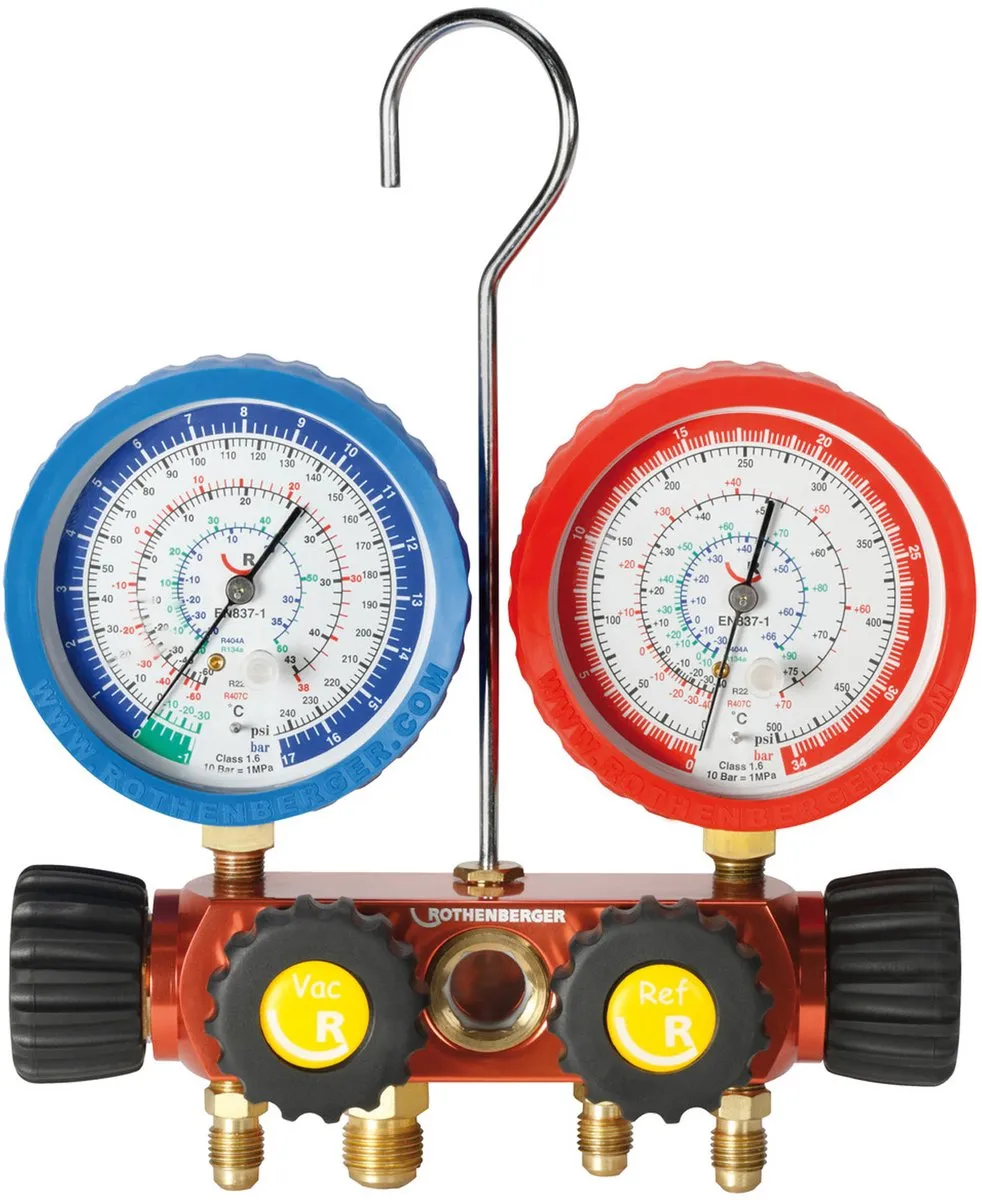 Rothenberger Installatiehulp Set 4-weg R410A