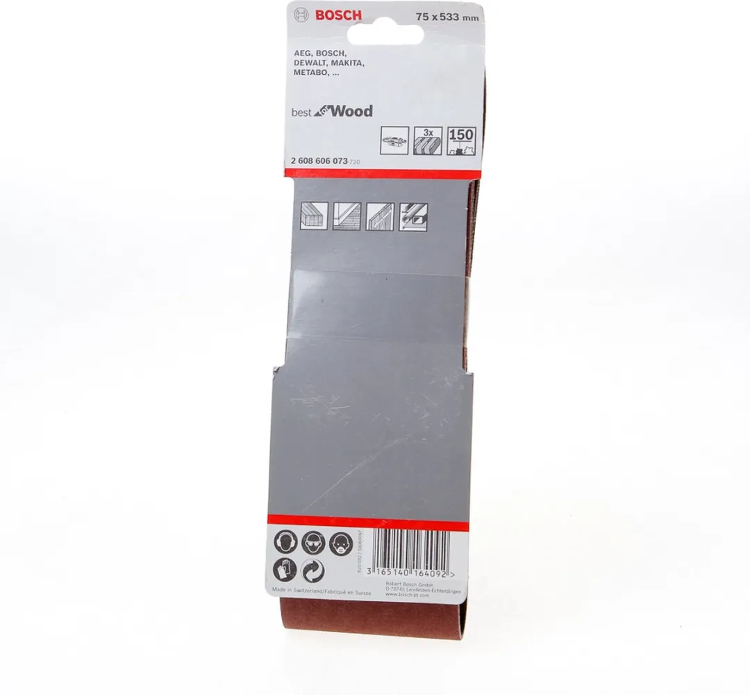 Bosch Professional 3 Banden 75x533 Best Wood+Paint