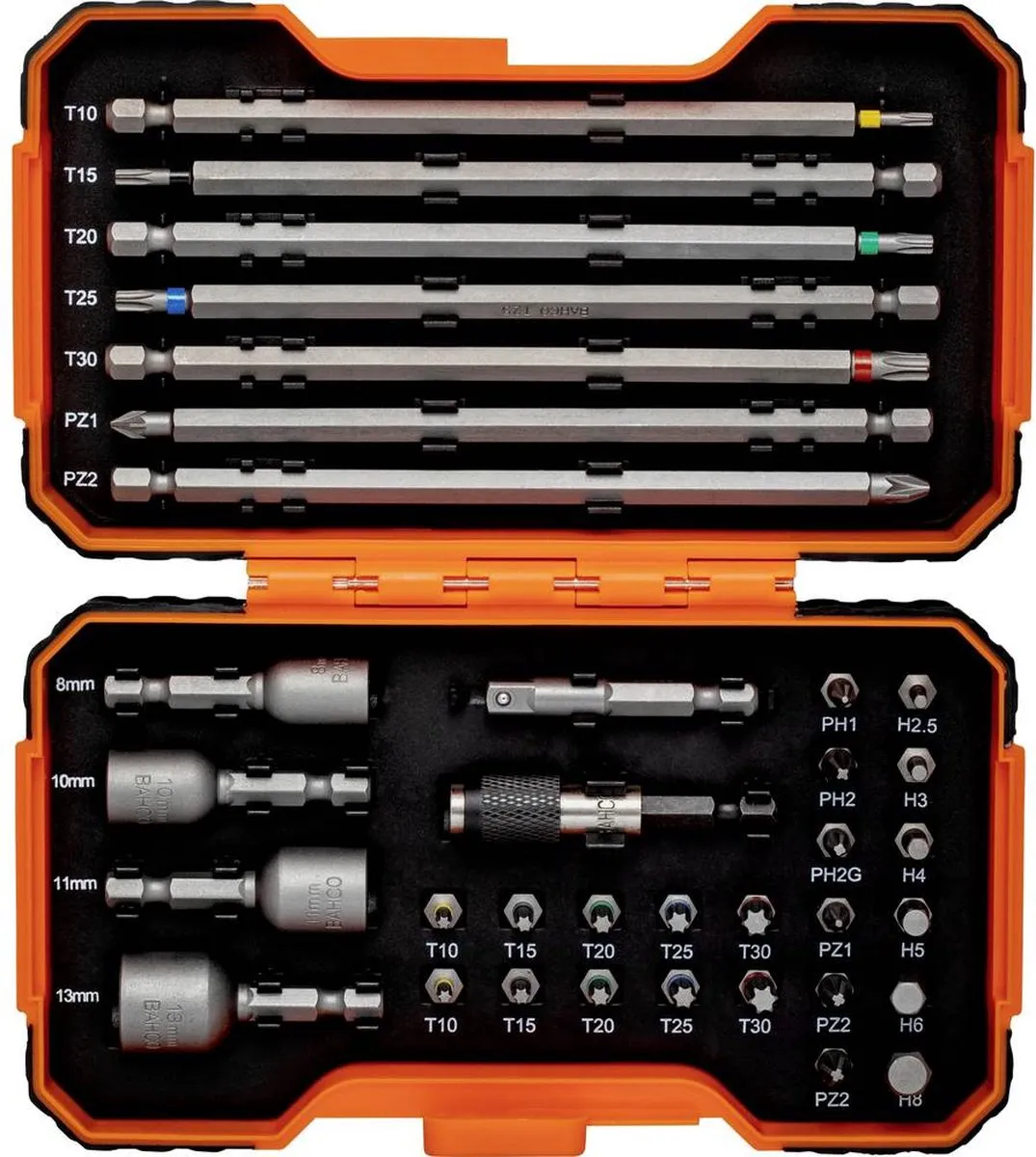 Bahco 59/S35BC Bitset 35-delig - met moerdrivers