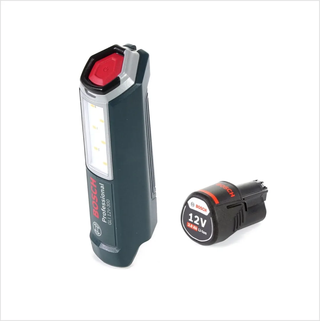Bosch Professional GLI 12V-300 Acculamp - 1x GBA 12V 3,0Ah Accu - afbeelding 2 van 5