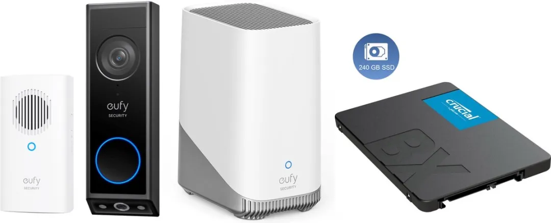 Eufy E340 Video Doorbel Bundel