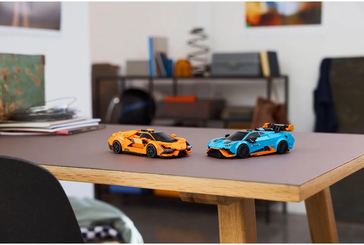 LEGO Speed Champions Lamborghini Revuelto & Huracán STO 77238 - 607 Stukken - afbeelding 6 van 6