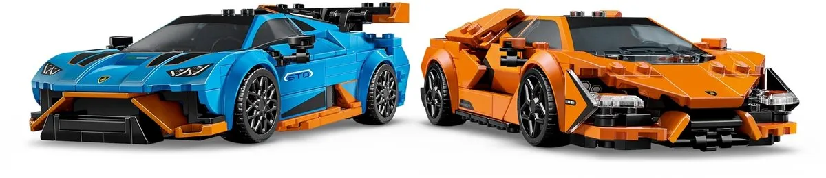LEGO Speed Champions Lamborghini Revuelto & Huracán STO 77238 - 607 Stukken