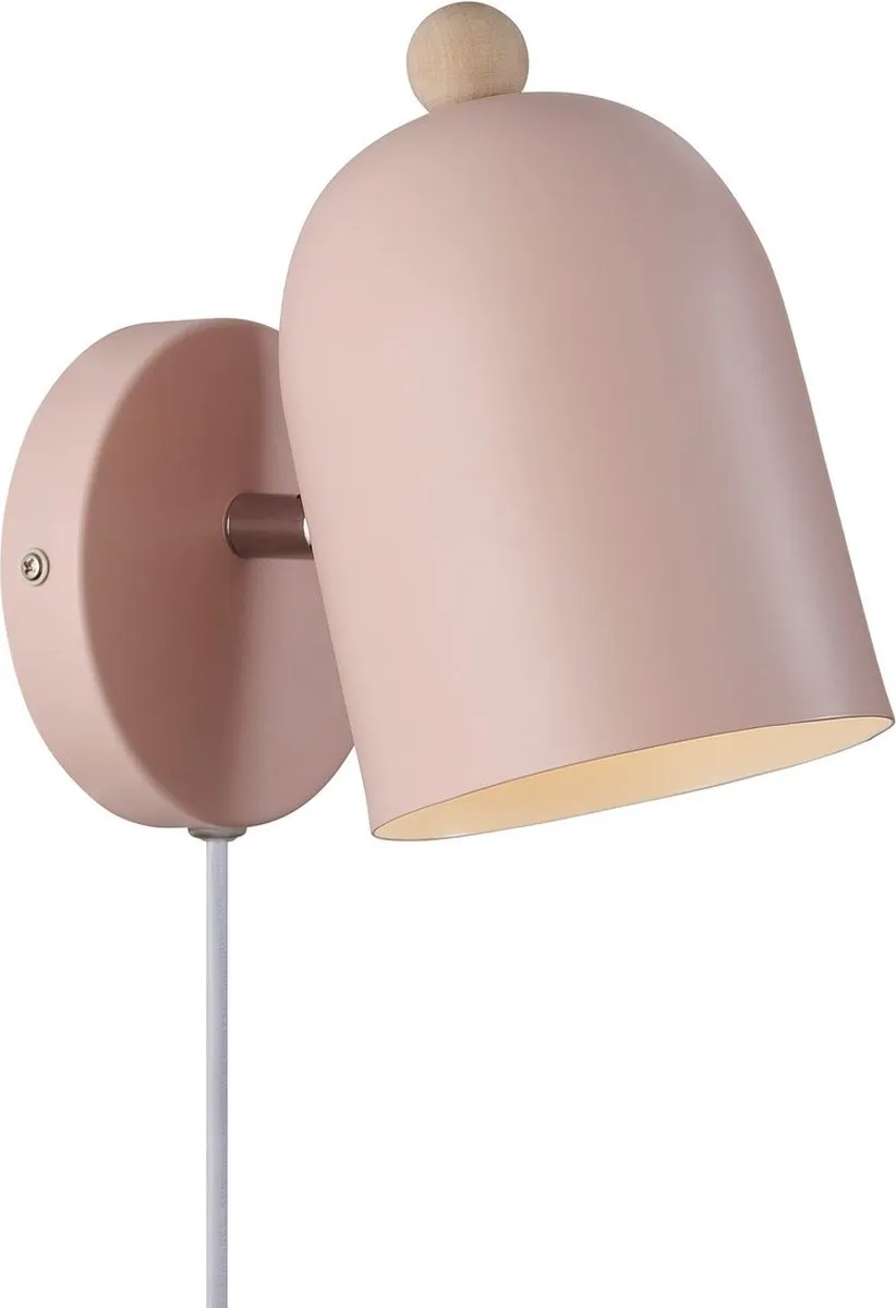 Nordlux Gaston Wandlamp E27 - Pastel Roze